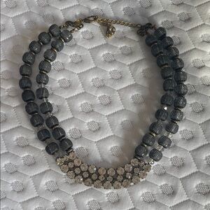 Chico's Black and Silver Statement Necklace